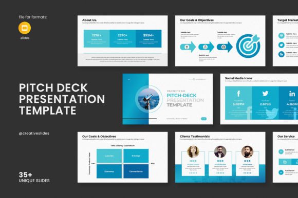 Download Pitch Deck Google Slides Template - Slide Collection