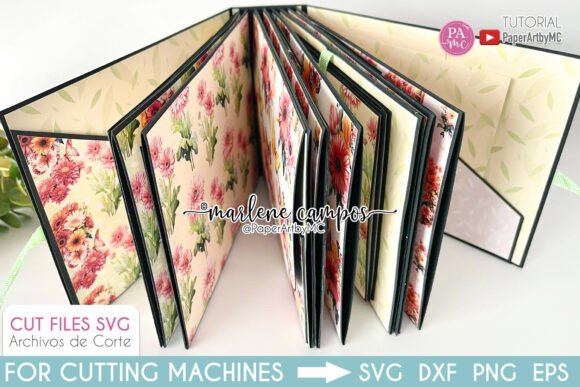 Download Interactive Scrapbook Album SVG Cut File - Interactive Collection