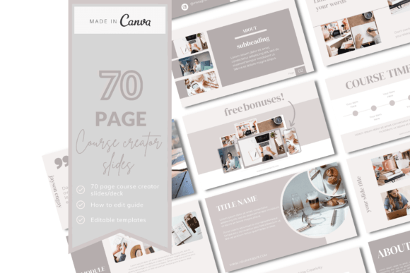 Download 70 Page Webinar &amp; Slide Deck Template - Slide Collection