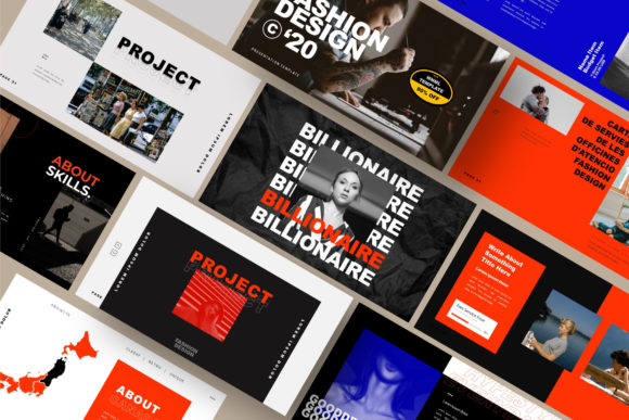 Download FASHION DESIGN Googleslide Template - Slide Collection