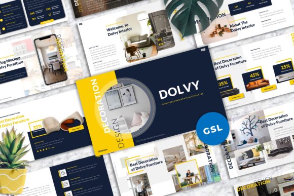 Download Dolvy - Furniture Googleslide Templates - Slide Collection