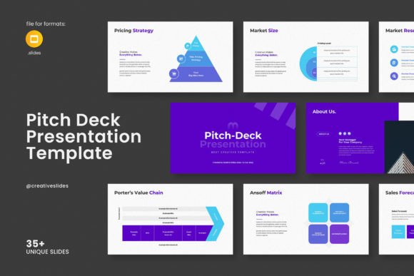 Download Pitch Deck Google Slides Template - Slide Collection