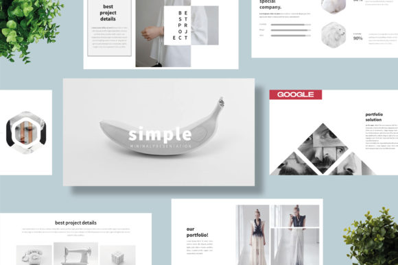 Download Simple Googleslide Template - Slide Collection